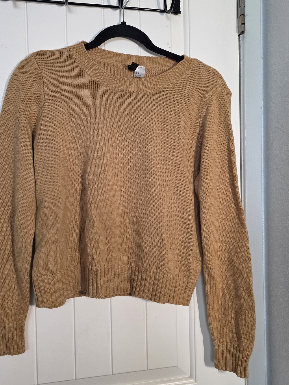 H&M Women's Crewneck Sweater - Camel Brown